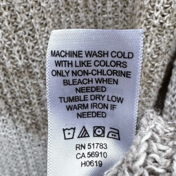 Maurices Chevron Colorblock Open Front Duster Cardigan Sz L - Picture 10 of 12